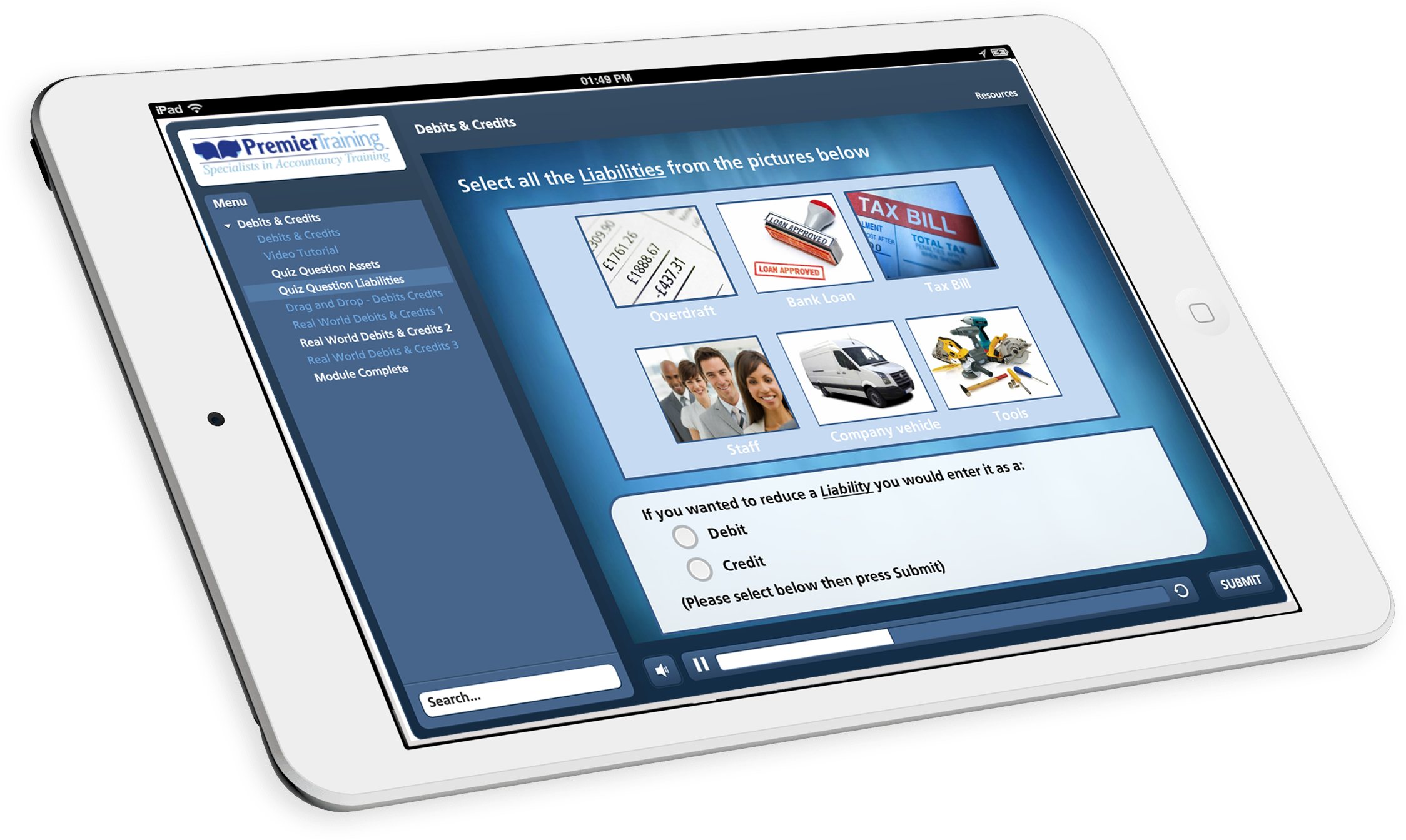 Debit_credits_elearning_video Debit and Credit - Free E-learning Tutorial