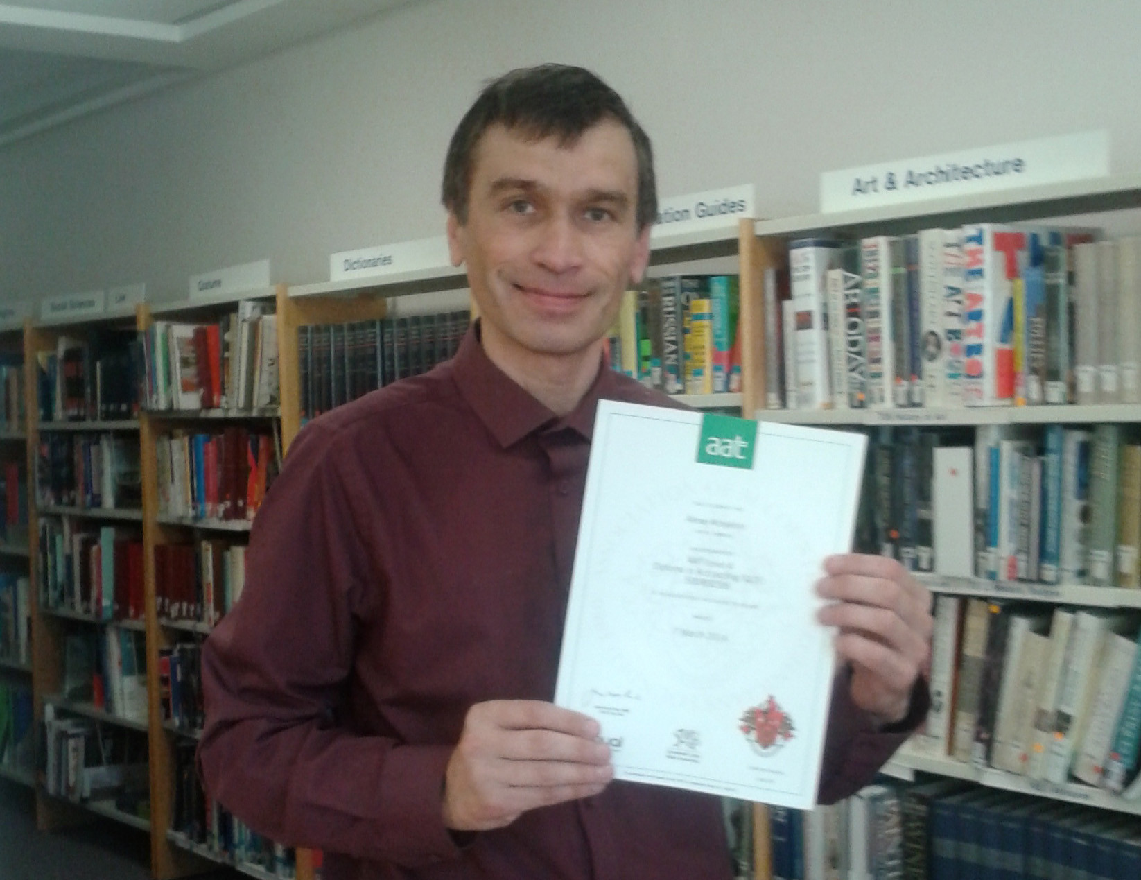 Me with AAT Diploma in my hands_ft
