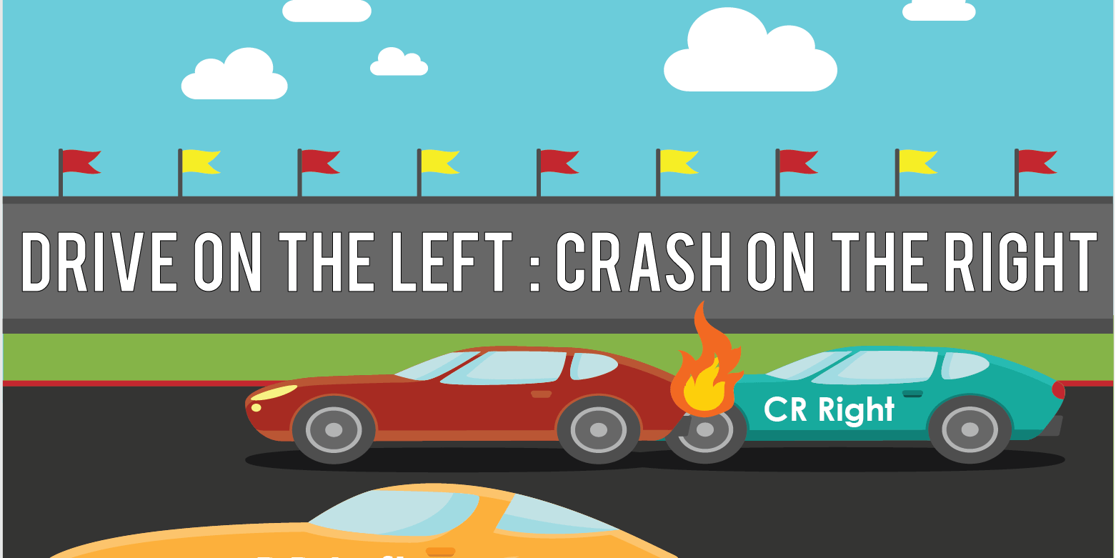 drl-crr Drive on the right : Crash on the right - Debits and Credits
