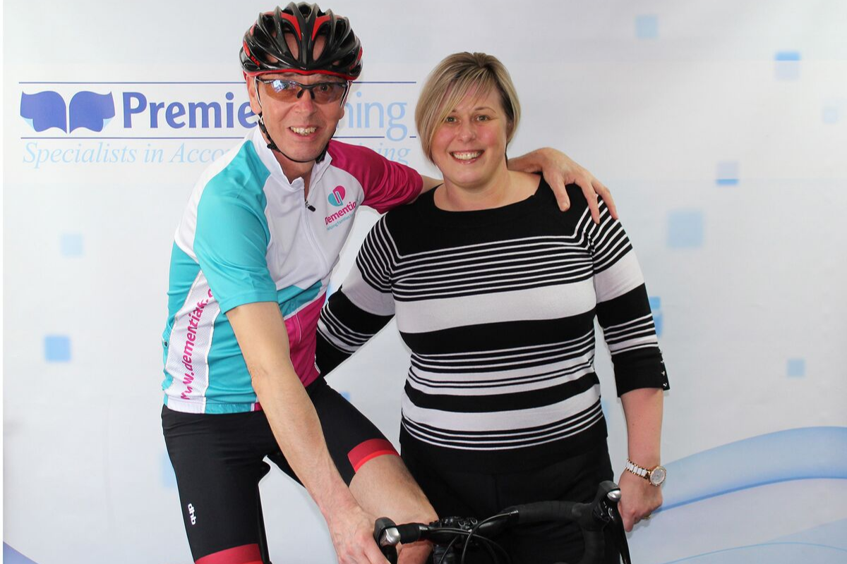 Premier Training’s Richard and Sam Premier Training's Richard and Sam