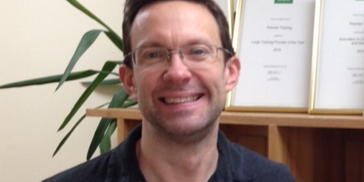 Matthew Bould AAT student Premier Training AAT student Matthew Bould