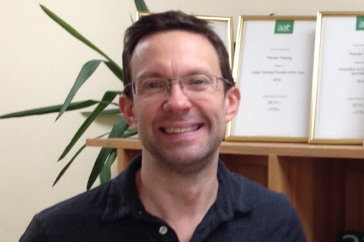 Matthew Bould AAT student Premier Training AAT student Matthew Bould