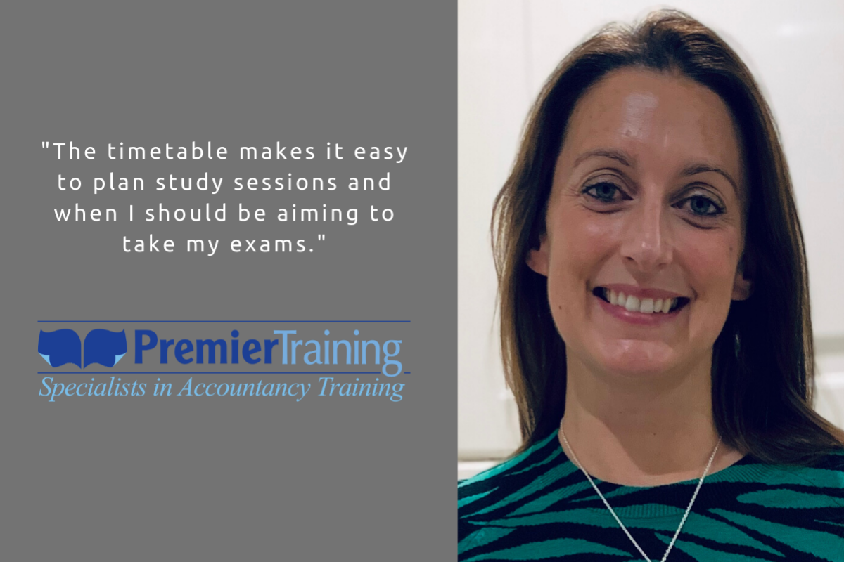 Lucie Foot picture 1 Premier Training AAT student Lucie Foot