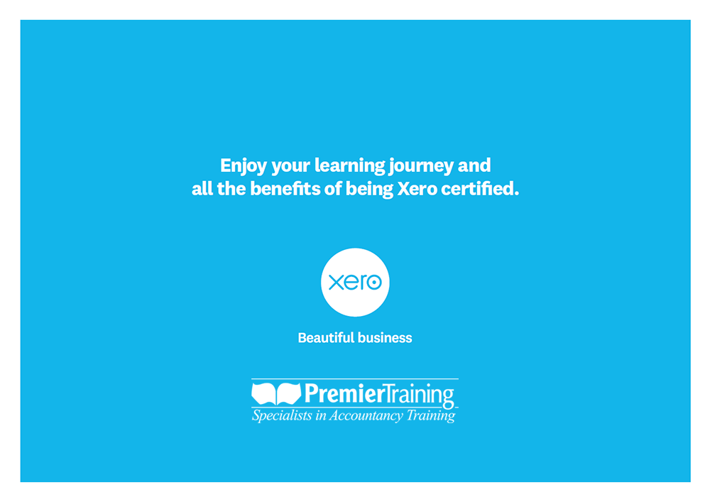 Free Xero Training Course Premier Training