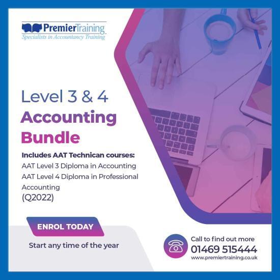 AAT Level 3 & 4 Accounting Bundle Q2022. AAT Level 3 and 4 Accounting Bundle