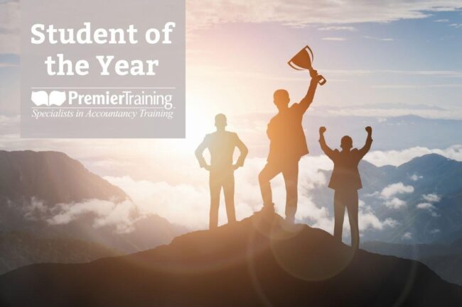 Student of the Year Premier Training Student of the Year award