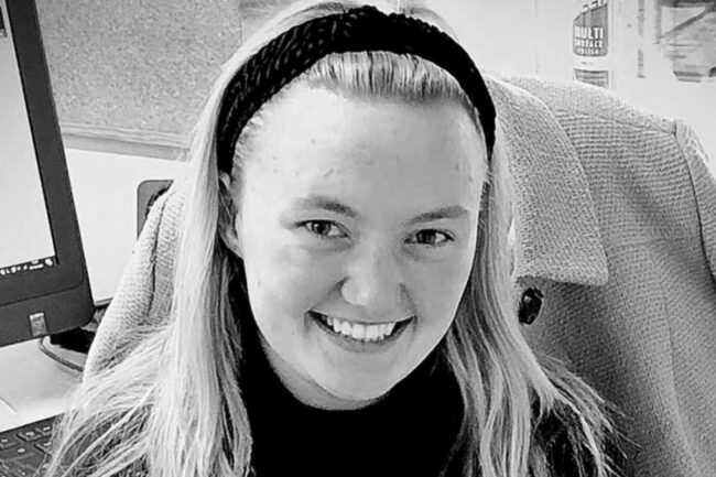 Premier Training AAT student Abbie Bloomfield