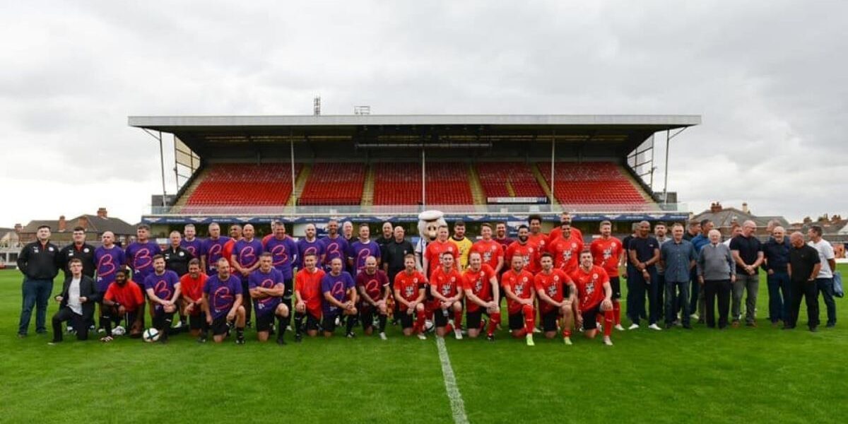Untitled design (98) Grimsby Town Legends match at Blundell Park
