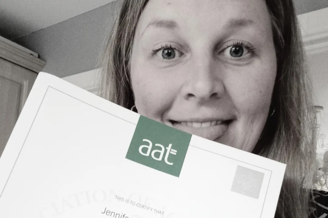 Untitled design (15) Premier Training AAT student Jennifer Manning