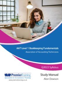 AAT Level 1 Award in Bookkeeping BKFN Bookkeeping Fundamentals (BKFN) book