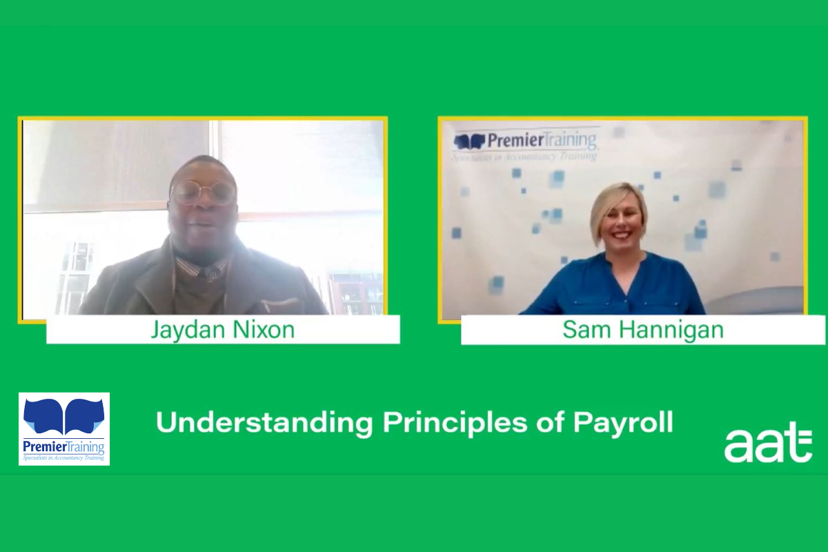 AAT Facebook Live with Premier Training - Payroll