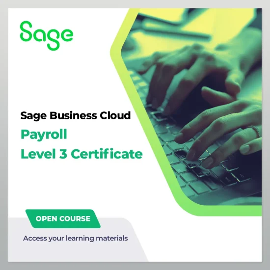 Sage Business Cloud Payroll Level 3 Certificate