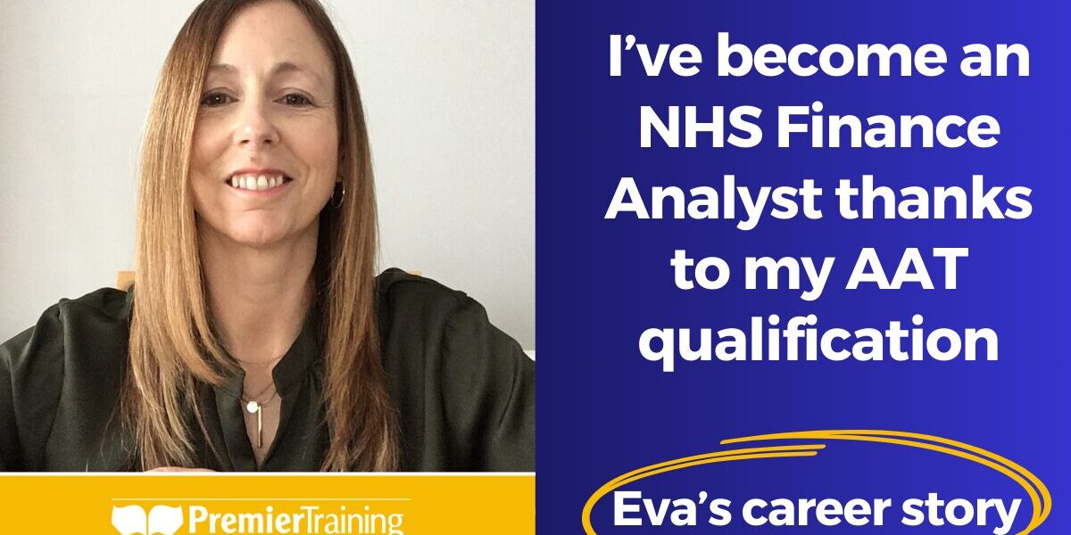 Eva Christian career story1 Eva Christian's AAT qualifications have helped her become an NHS Finance Analyst.