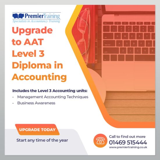 Upgrade to AAT Level 3 Diploma in Accounting