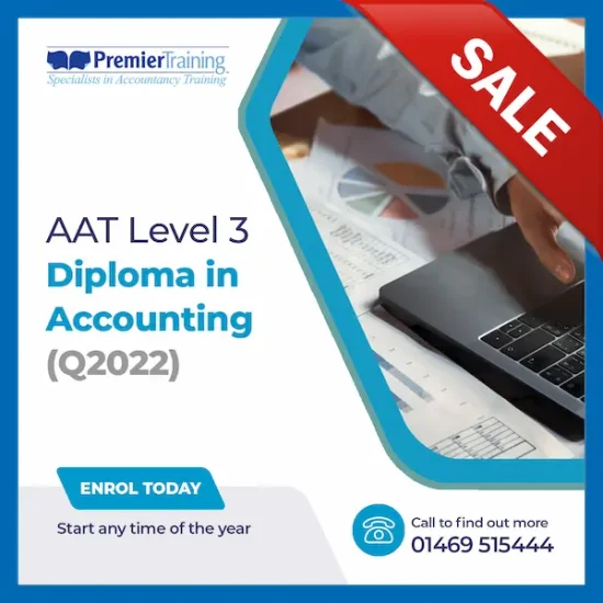 AAT Level 3 Diploma in Accounting sale